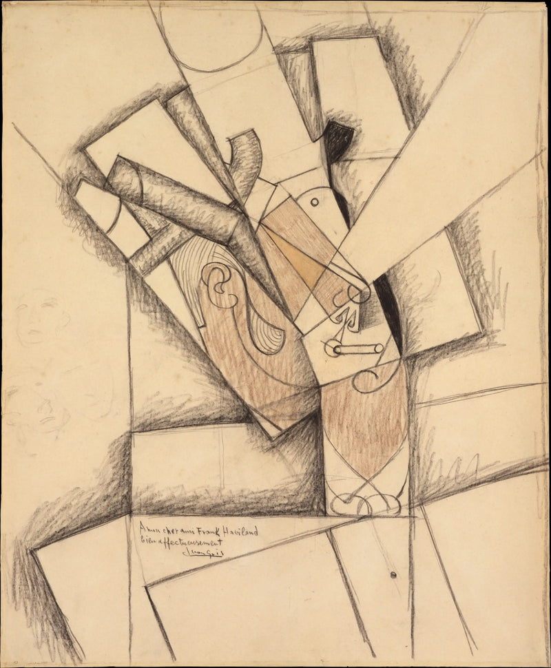 El fumador - Juan Gris