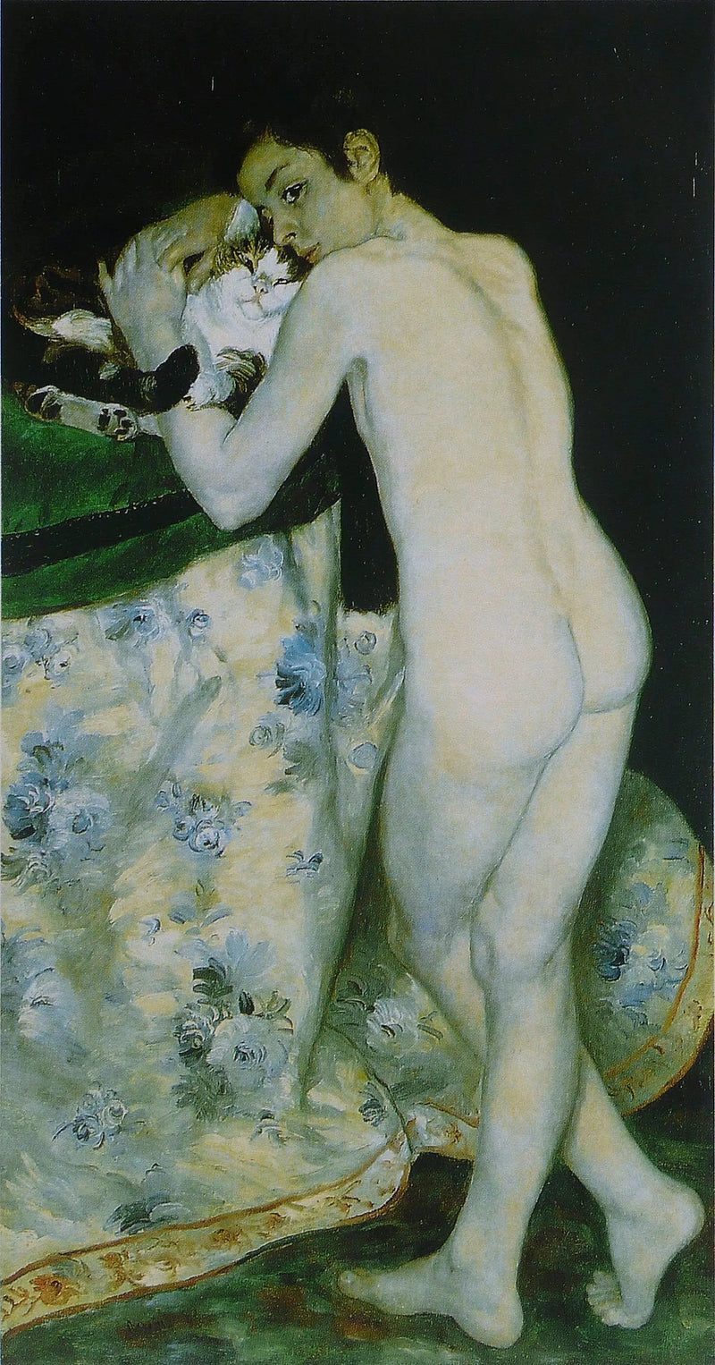 El Chico con el gato - Pierre-Auguste Renoir