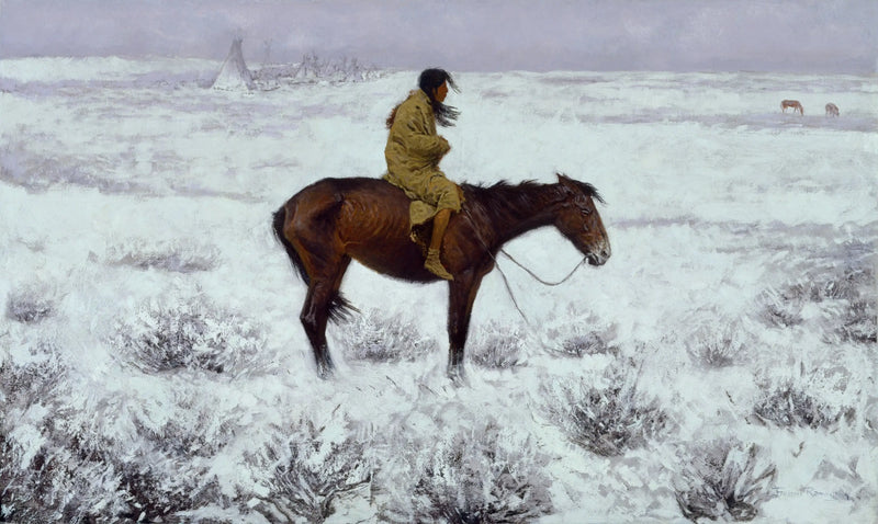 El niño pastor - Frederic Remington