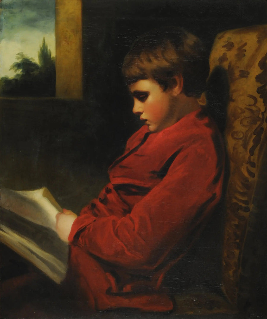 El niño que lee - Joshua Reynolds