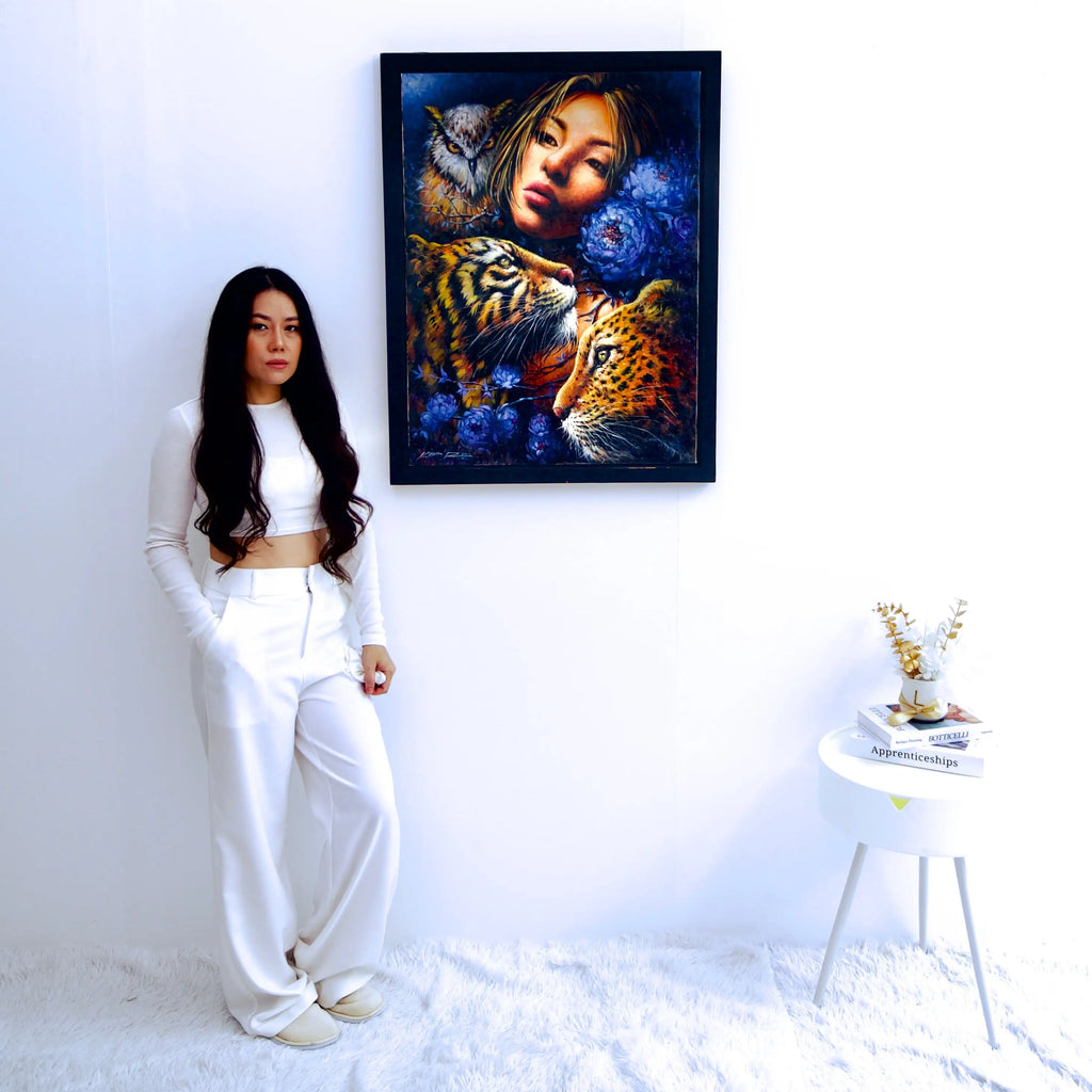 The Guardian of the Forest - Kesorn | 60 x 80 cm Reproductions de tableaux à la peinture à l’huile