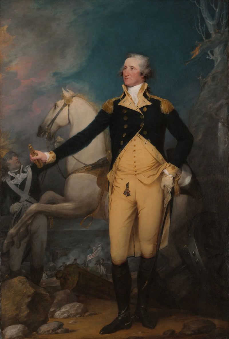 El general George Washington en Trenton - John Trumbull