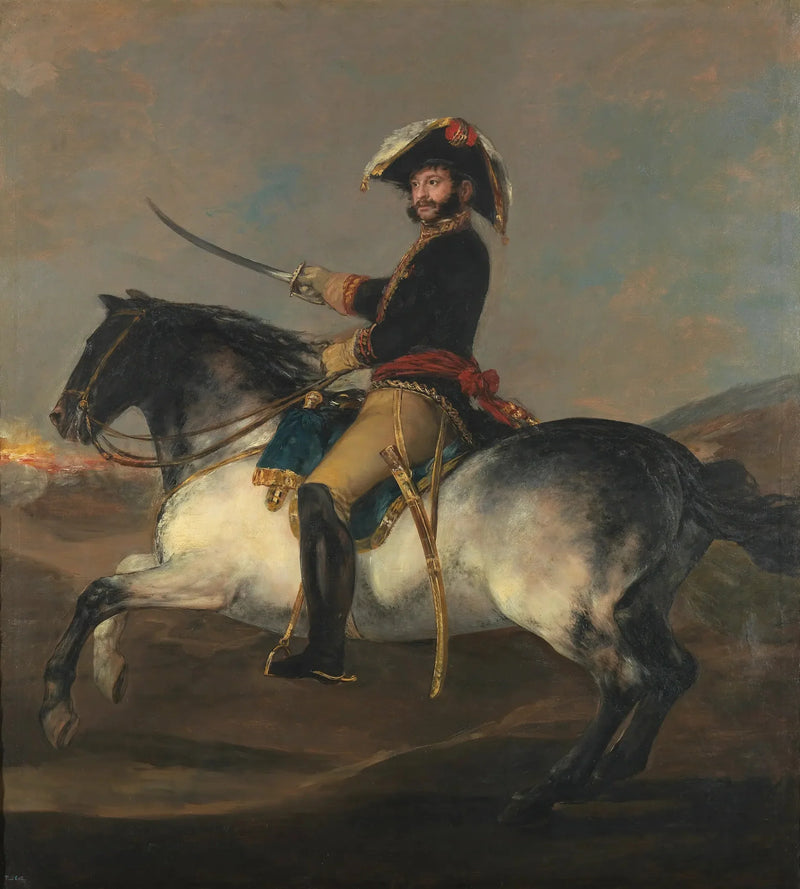 El general José de Palafox a caballo - Francisco de Goya