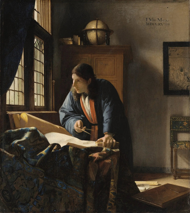 El Geógrafo - Johannes Vermeer