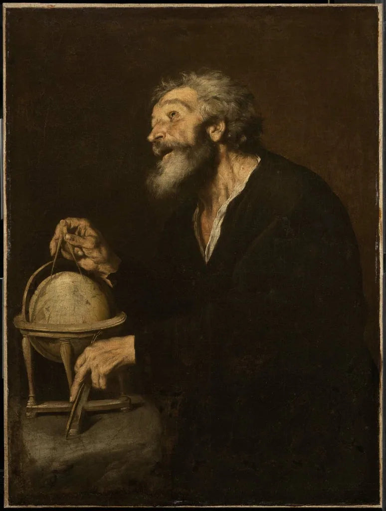 El geógrafo - Jusepe de Ribera