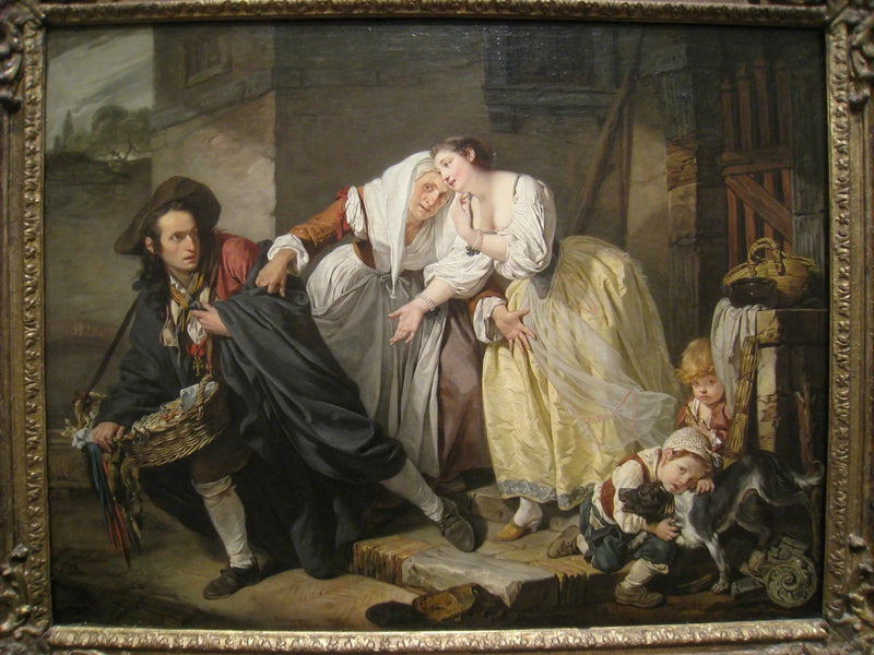 El gesto napolitano - Jean-Baptiste Greuze