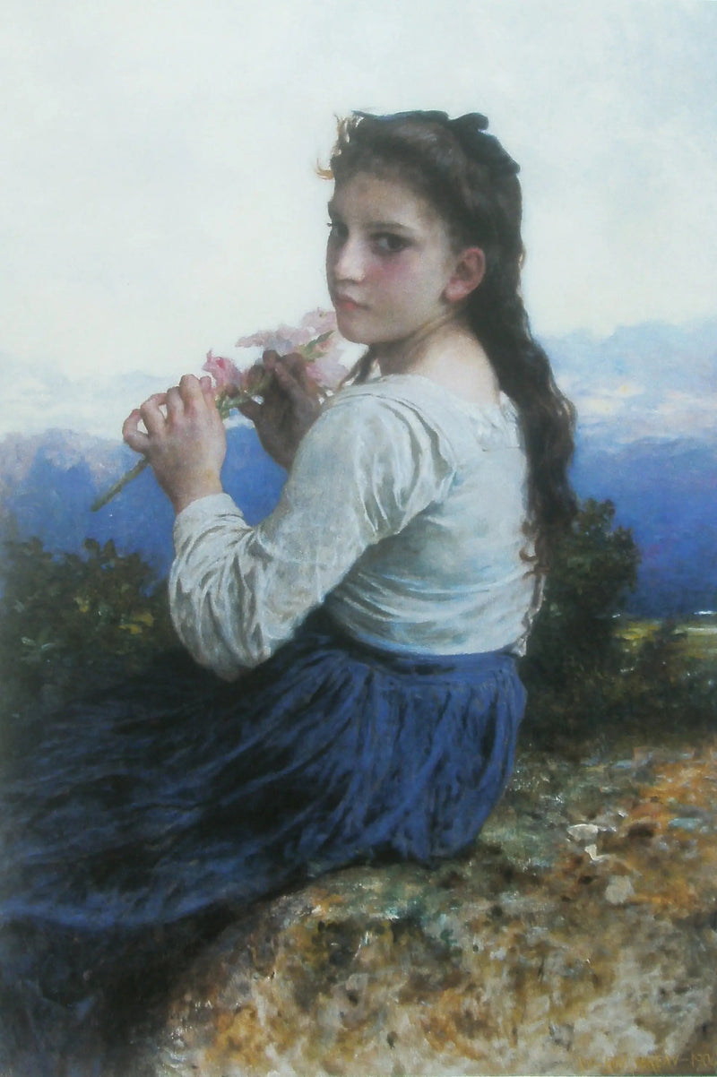 El gladiolo - Bouguereau