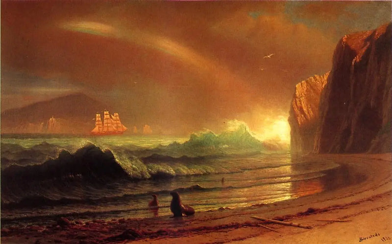 La Puerta de Oro - Albert Bierstadt