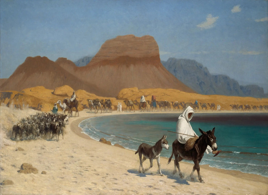 El golfo de Aqaba - Jean-Léon Gérôme