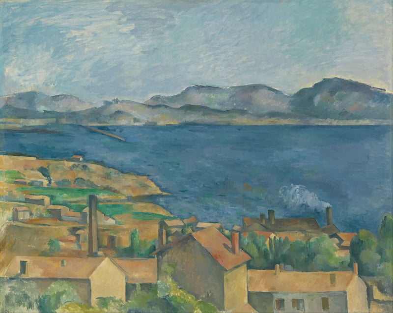 La Bahía de Marsella vista desde l'Estaque - Paul Cézanne