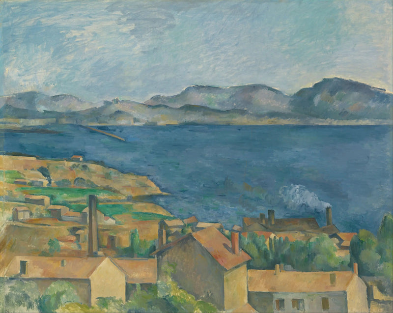 La Bahía de Marsella vista desde l'Estaque - Paul Cézanne