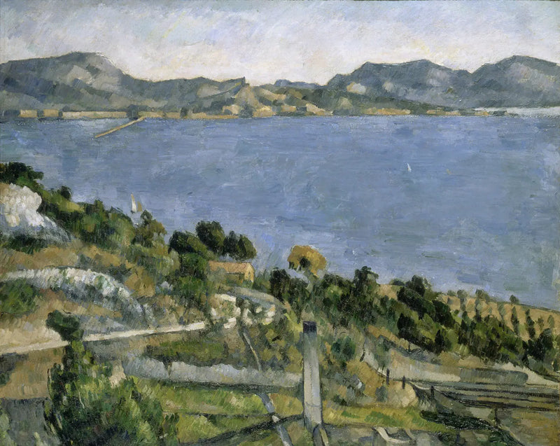 La Bahía de Marsella vista desde l'Estaque - Paul Cézanne