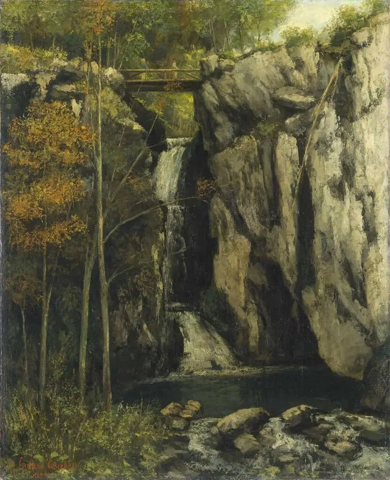 El Gour de Conche - Gustave Courbet