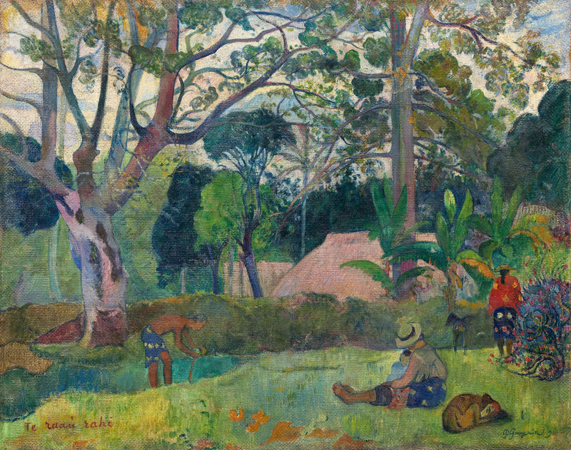 El Gran árbol III - Paul Gauguin