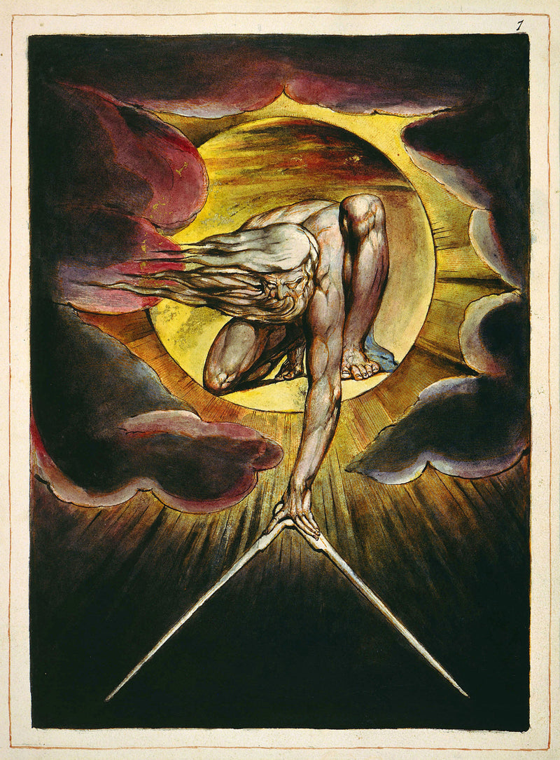 El Gran Arquitecto - William Blake