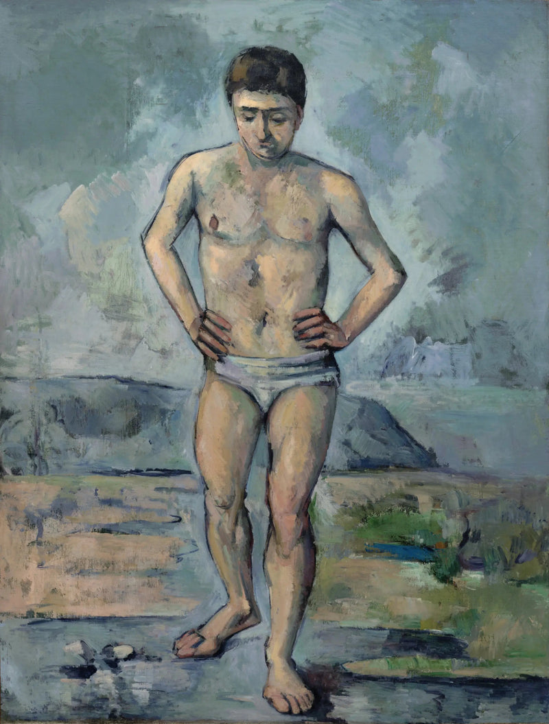 El Gran bañista - Paul Cézanne