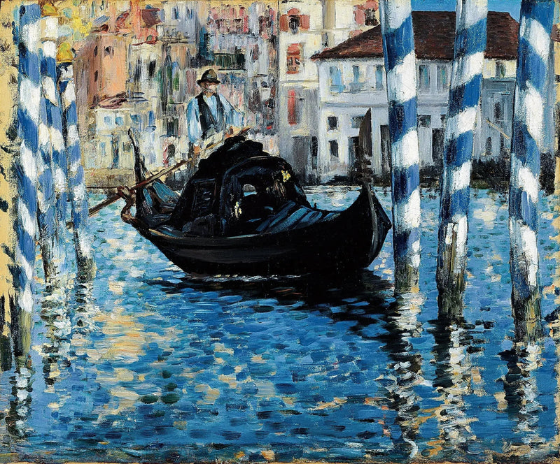 El Gran Canal en Venecia - Édouard Manet