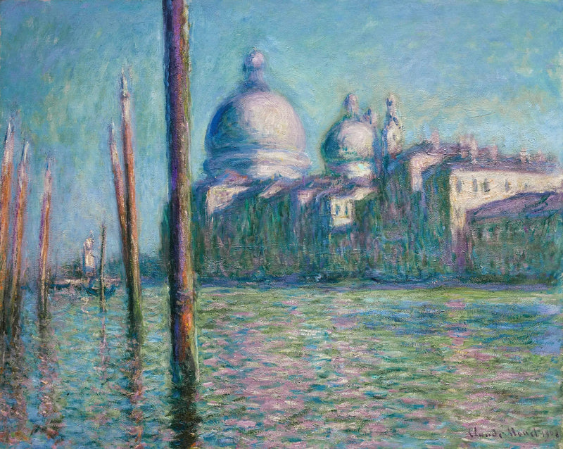 El Gran Canal, Venecia - Claude Monet