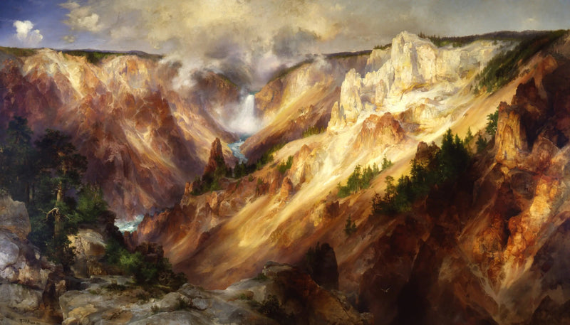 El Gran Cañón de Yellowstone - Thomas Moran