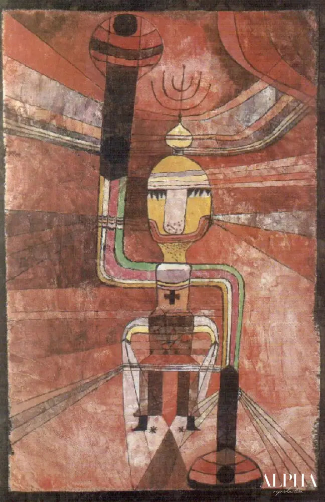 Le grand empereur, préparé pour la bataille - Paul klee - Reproductions de tableaux et peintures haut de gamme