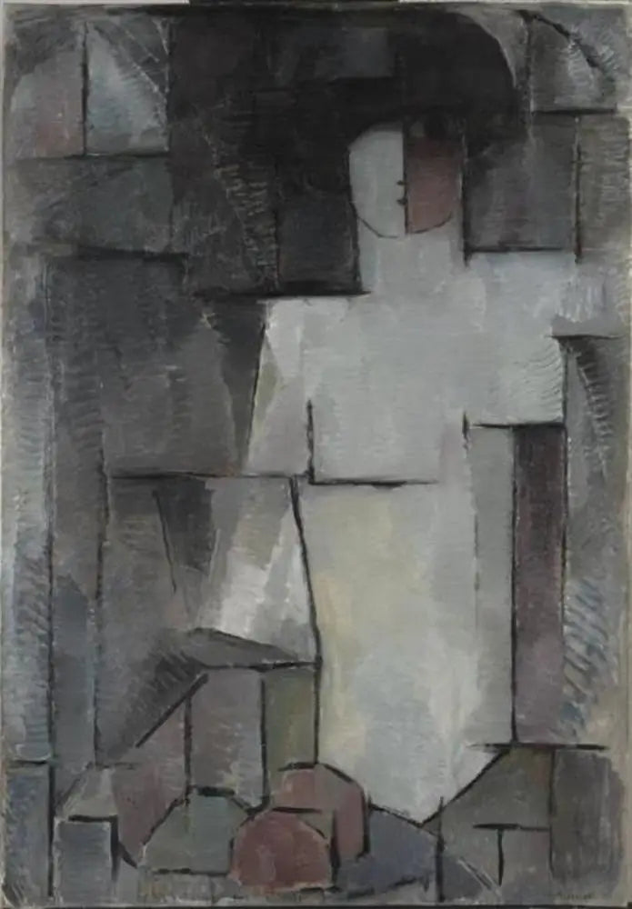 El gran desnudo - Piet Mondrian