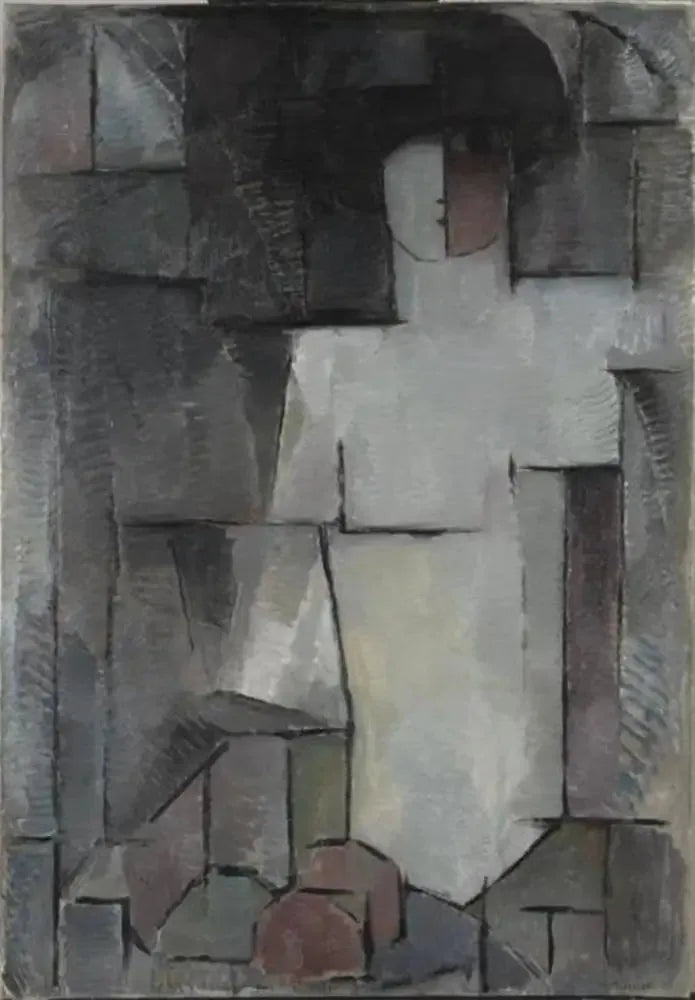 El gran desnudo - Piet Mondrian