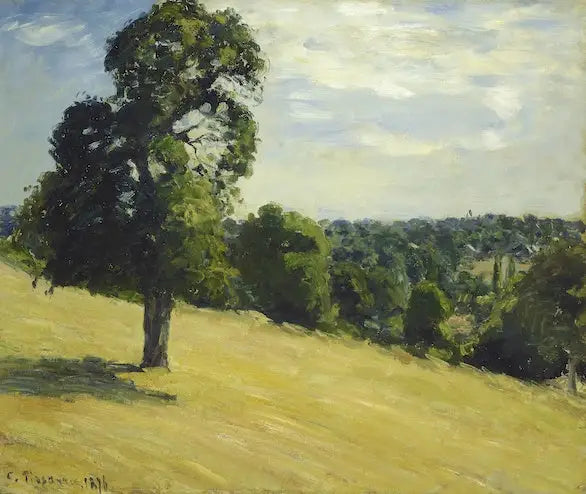 El Gran Peral en Montfoucault - Camille Pissarro
