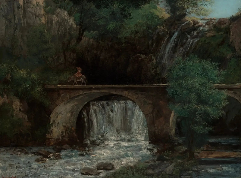 El Gran Puente - Gustave Courbet