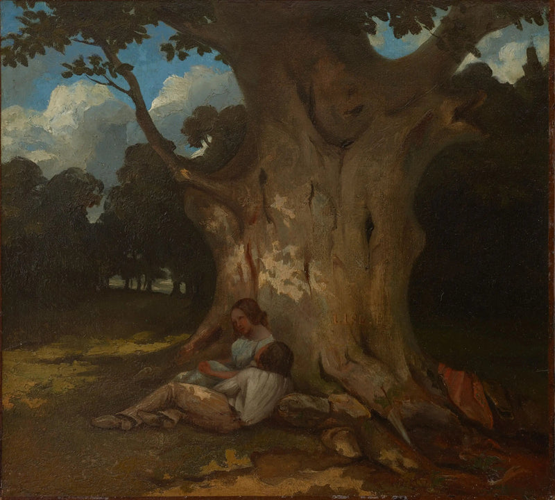 El Gran Roble - Gustave Courbet