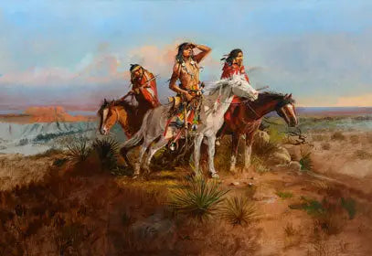 El grupo de scouts - Charles Marion Russell
