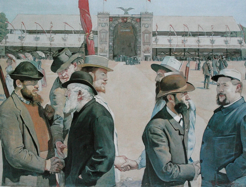 El Grütli moderno - Ferdinand Hodler