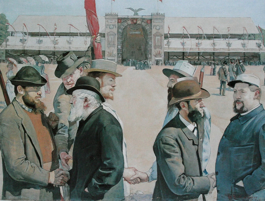 El Grütli moderno - Ferdinand Hodler
