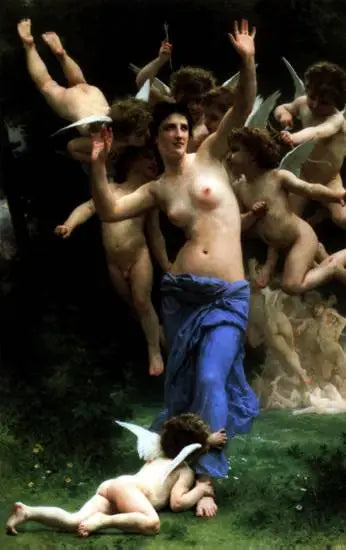 El nido de avispas - Bouguereau