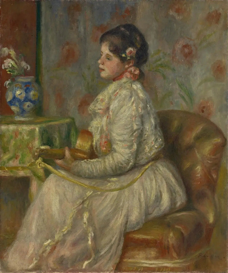 El guitarrista - Pierre-Auguste Renoir