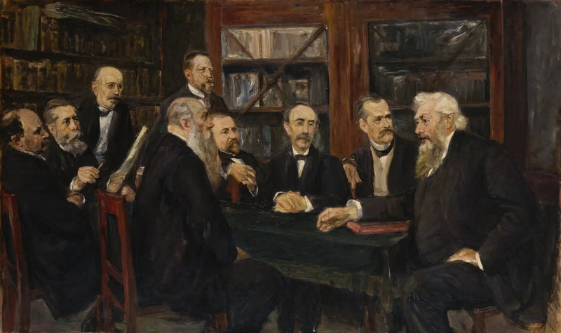 El Convento de Profesores de Hamburgo - Max Liebermann