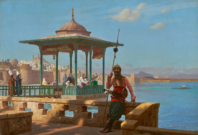El Harem en el quiosco - Jean-Léon Gérôme