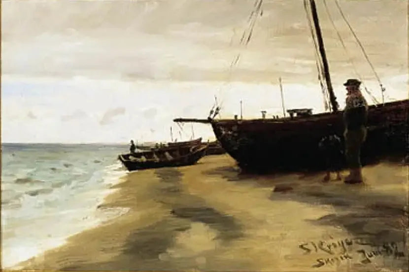 El haya del sur de Skagen. Junio. - Peder Severin Krøyer