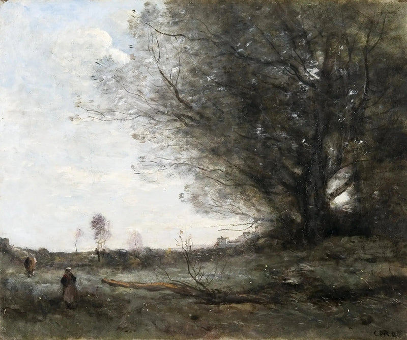 El haya - Jean-Baptiste Camille Corot