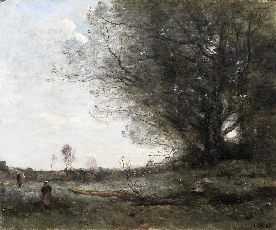 El haya - Jean-Baptiste Camille Corot