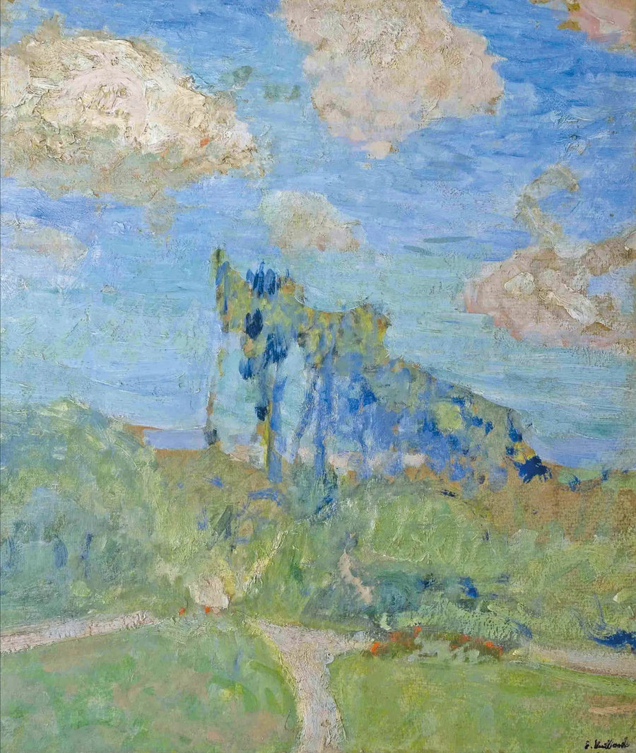 El jardín en Amfreville - Édouard Vuillard