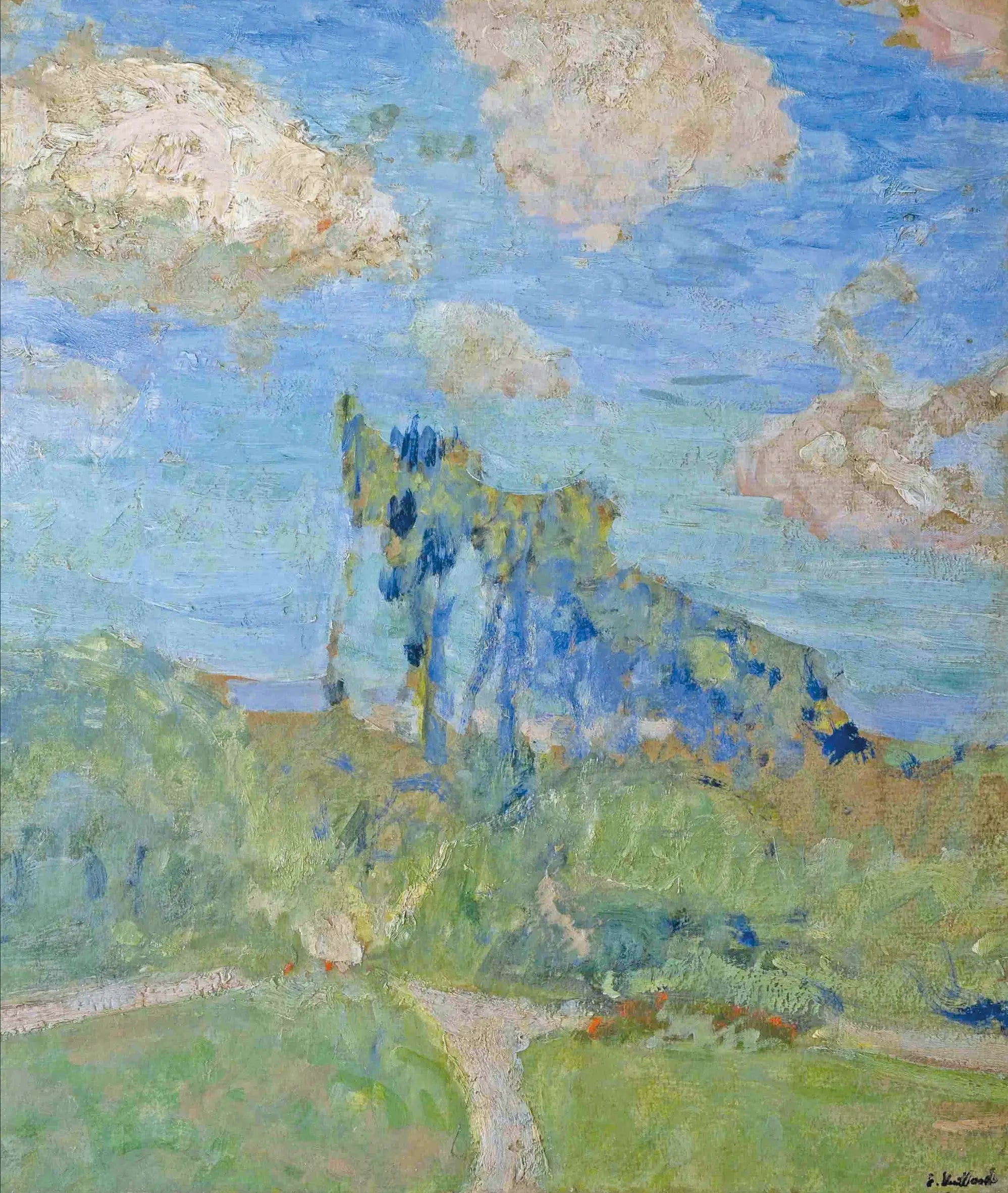 Le Jardin à Amfreville - Édouard Vuillard - Alpha Reproduction