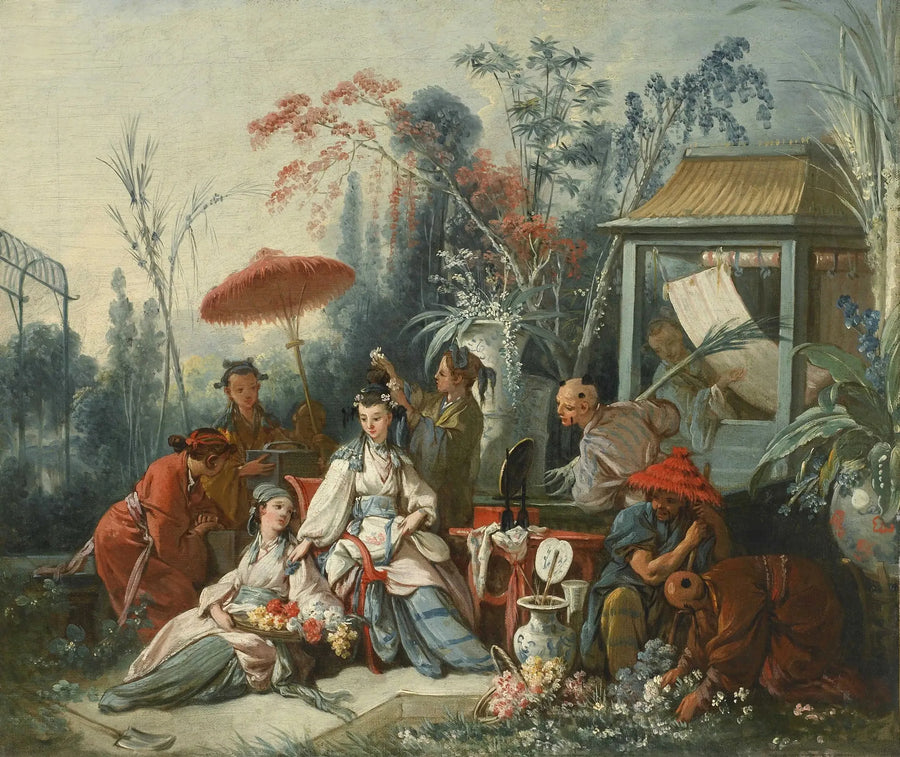 El Jardín Chino - François Boucher