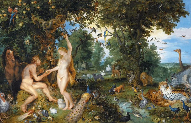 El Jardín del Edén - Peter Paul Rubens