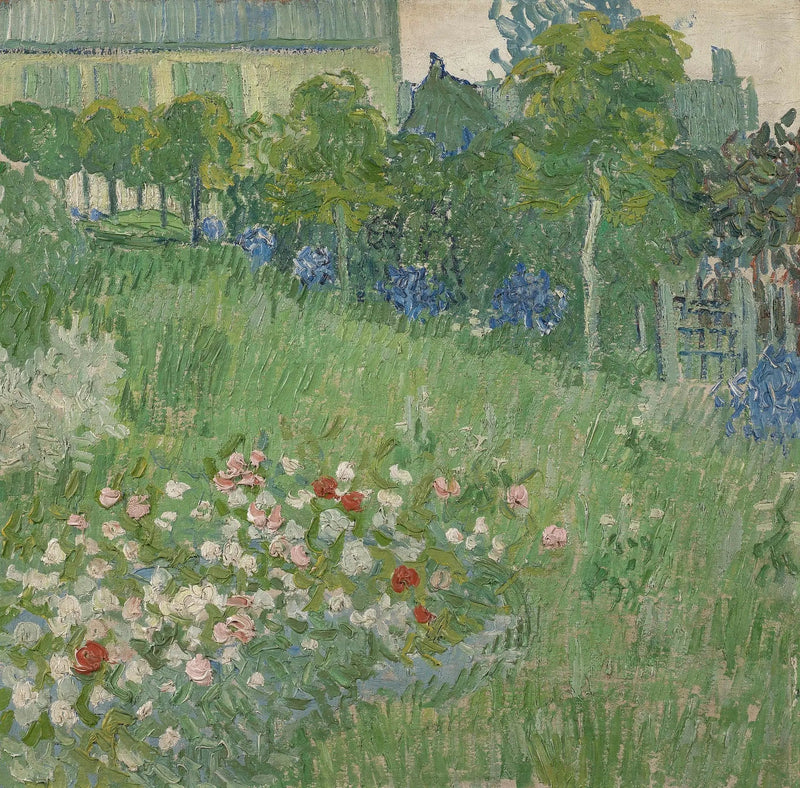 El jardín de Daubigny - Vincent van Gogh
