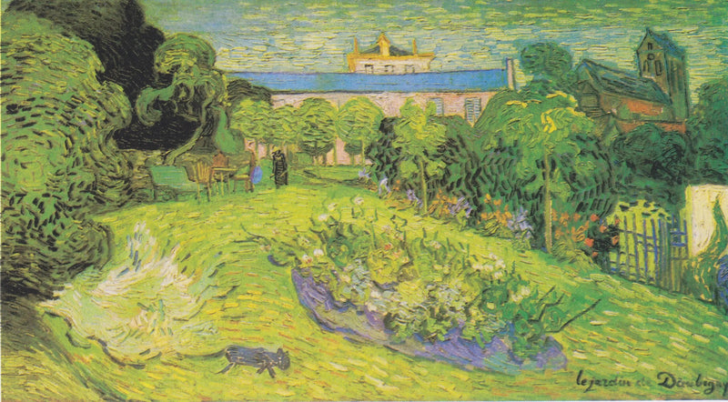 El jardín de Daubigny - Vincent van Gogh