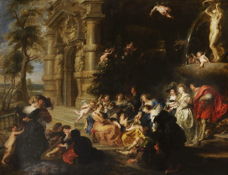 El jardín del amor - Peter Paul Rubens