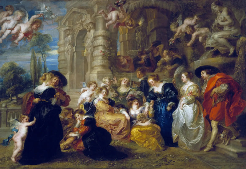 El jardín del amor - Peter Paul Rubens