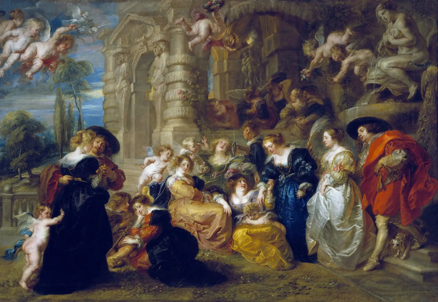 El jardín del amor - Peter Paul Rubens