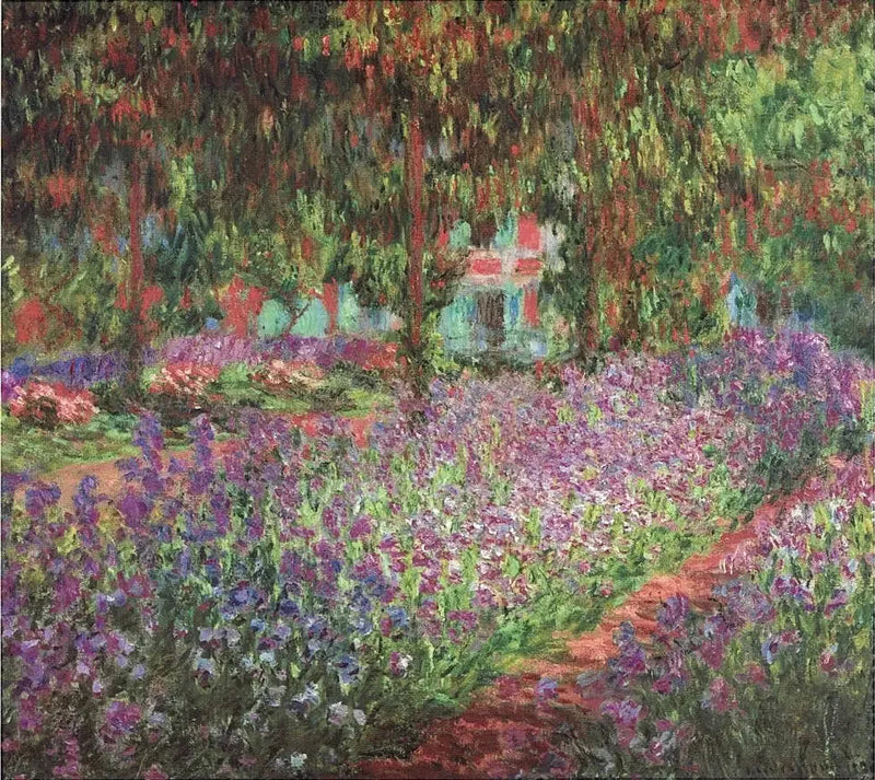 El Jardín del artista en Giverny - Claude Monet