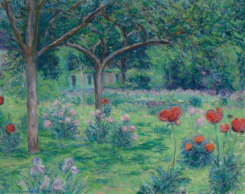El jardín de Monet en Giverny - Blanche Hoschede Monet